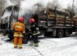 Пожар в Советском районе, а/д Советский -  Агириш