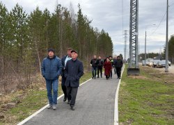 Без серьезных замечаний: в Советском прошла общественная приемка реконструированных улиц Багаева и Чапаева