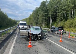 Четыре ребенка пострадали в ДТП на трассе Тюмень – Ханты-Мансийск