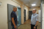Представитель общественности посетил дежурную часть и ИВС ОМВД России по Советскому району