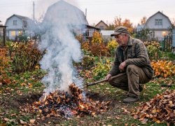 В России дачникам грозят штрафы до 15 тысяч рублей за сжигание листвы
