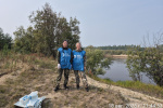 Стереотипы ломаются: две девушки расчистили 1,4 км берега реки Казым