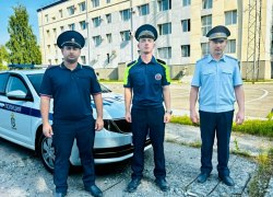 Автоледи поблагодарила сотрудников Госавтоинспекции ОМВД России по г. Югорску за спасение на трассе