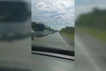 Водители вынуждены стоять в многочасовой пробке на въезде в ХМАО