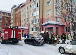 В Советском произошел пожар. Травмирована женщина. (Обновлен) ФОТО. ВИДЕО.