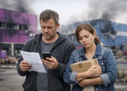 Дроны атаковали логистический центр Ozon в Омске Дроны атаковали логистический центр Ozon в Омске