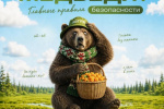 Правила безопасности при встрече с медведем