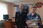 Сотрудники полиции Советского района поздравили своих коллег-ветеранов с праздничной датой