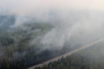 В ХМАО возобновился рост площадей лесных пожаров, огонь перешёл на заповедник &laquo;Малая Сосьва&raquo;