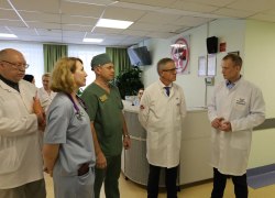 Директор Депздрава Югры посетил Советскую районную больницу с рабочим визитом