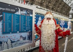 Поезд Деда Мороза спустя два года перерыва вновь приедет в ХМАО