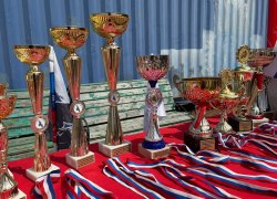 Василий Жуков оценил мастерство спортсменов на показательных выступлениях по мотокроссу в Советском