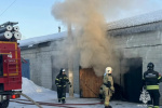 В Югорске произошел пожар