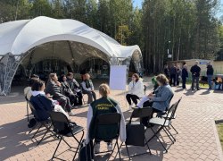 На выходных в Городском парке Советского состоялся Социальный пикник