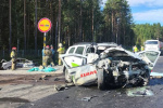 Четыре человека сгорели заживо после ДТП на Тюменском тракте