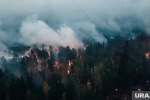 В районе ХМАО полыхают леса