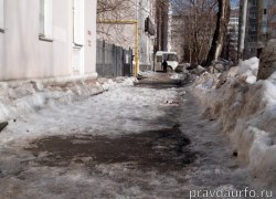 МВД предъявило &laquo;Югорскэнергогазу&raquo; заваленные снегом улицы и дороги