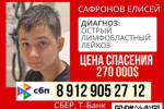 14-летний Елисей борется с лейкозом &minus; нужна помощь