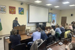Сотрудники МЧС проводят информирование