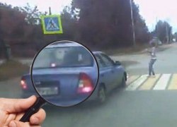 В Советском установлен лихач, едва не сбивший школьницу на пешеходном переходе