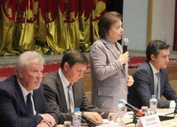 Наталья Комарова в Югорске: &laquo;Времена еще не самые трудные. Надо работать так, чтобы они не наступили&raquo; (ФОТО)