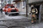 Пожар в Югорске, ул.Чкалова