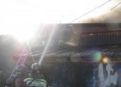 Пожар г. Югорск, пер. Красный