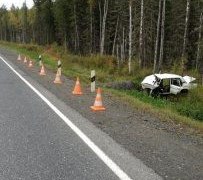 В Советском районе на месте ДТП работают полицейские