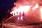 В Советском сгорела очередная двухэтажка (ФОТО, ВИДЕО)