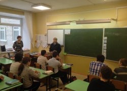 Сотрудники подразделения по делам несовершеннолетних Советского райотдела провели лекции в школах на правовую тематику