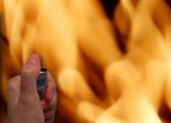 ПОДЖОГ АВТОМОБИЛЯ