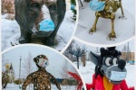 Ильич, не болей! Мы попытались &laquo;защитить&raquo; памятники Югорска от коронавируса