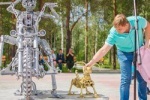 У мотоциклиста Валеры появился &laquo;мохнатый&raquo; друг