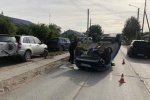 В результате ДТП  в Советском повреждены три автомобиля