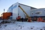 В Советском продолжается строительство ледового катка