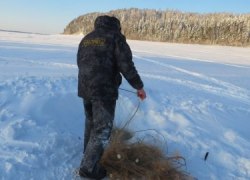 Югорчанам запрещено рыбачить на Оби сетями