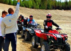 В бой идут одни... квадроциклы (ФОТО)