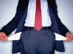 Россия стала пятой в рейтинге стран, где может случиться дефолт