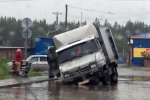 Последствия небывалого ливня в двух городах глазами горожан. Это впечатляет!