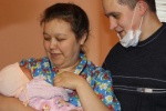 Встречаем 30-тысячного жителя Советского Алису Зайцеву