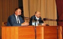 Глава района Сергей Удинцев встретился с жителями Зеленоборска Глава района Сергей Удинцев встретился с жителями Зеленоборска