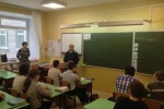 Сотрудники подразделения по делам несовершеннолетних Советского райотдела провели лекции в школах на правовую тематику