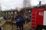 Пожар в г. Советский, ул. Мичурина