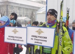 Полицейские Советского стали призёрами в чемпионате по зимнему служебному двоеборью и лыжным гонкам