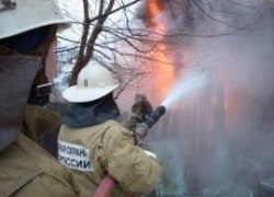 Пожар в г. Югорск, СОТ «Березка», ул. Тупиковая