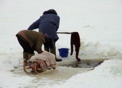 Мэрия объявила госзакупку на оборудование проруби для полоскания белья