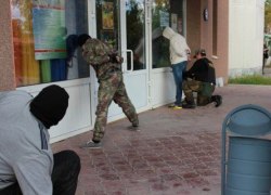 Полицейские Советского района провели учения