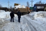 В Советском вопрос подтопления низменных участков талыми водами находится на контроле