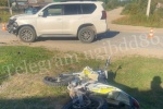 За выходные в двух автоавариях пострадали два мотоциклиста